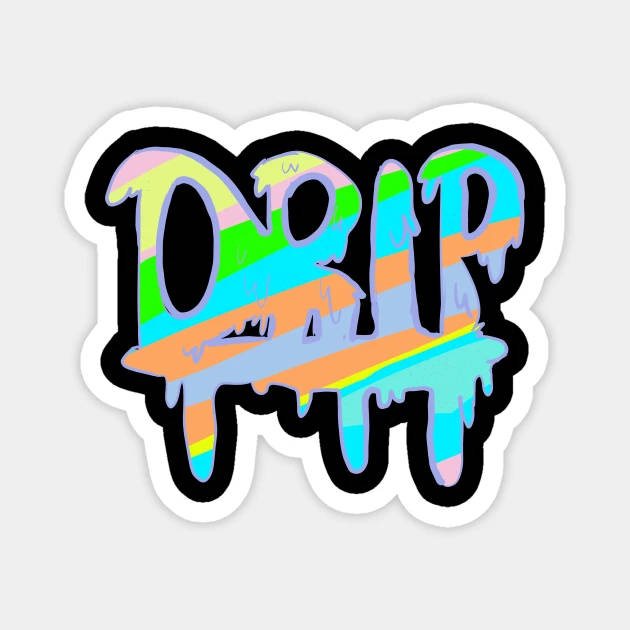Cool Drip, rainbow colors, dripping, SD Desktop Wallpaper