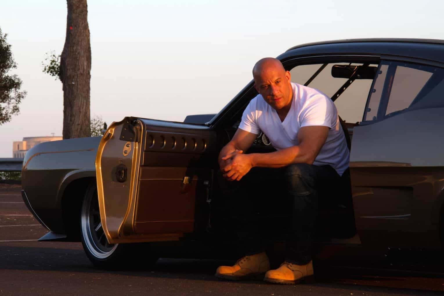Fast And Furious, muscle car, gold accents, HD Desktop Wallpaper