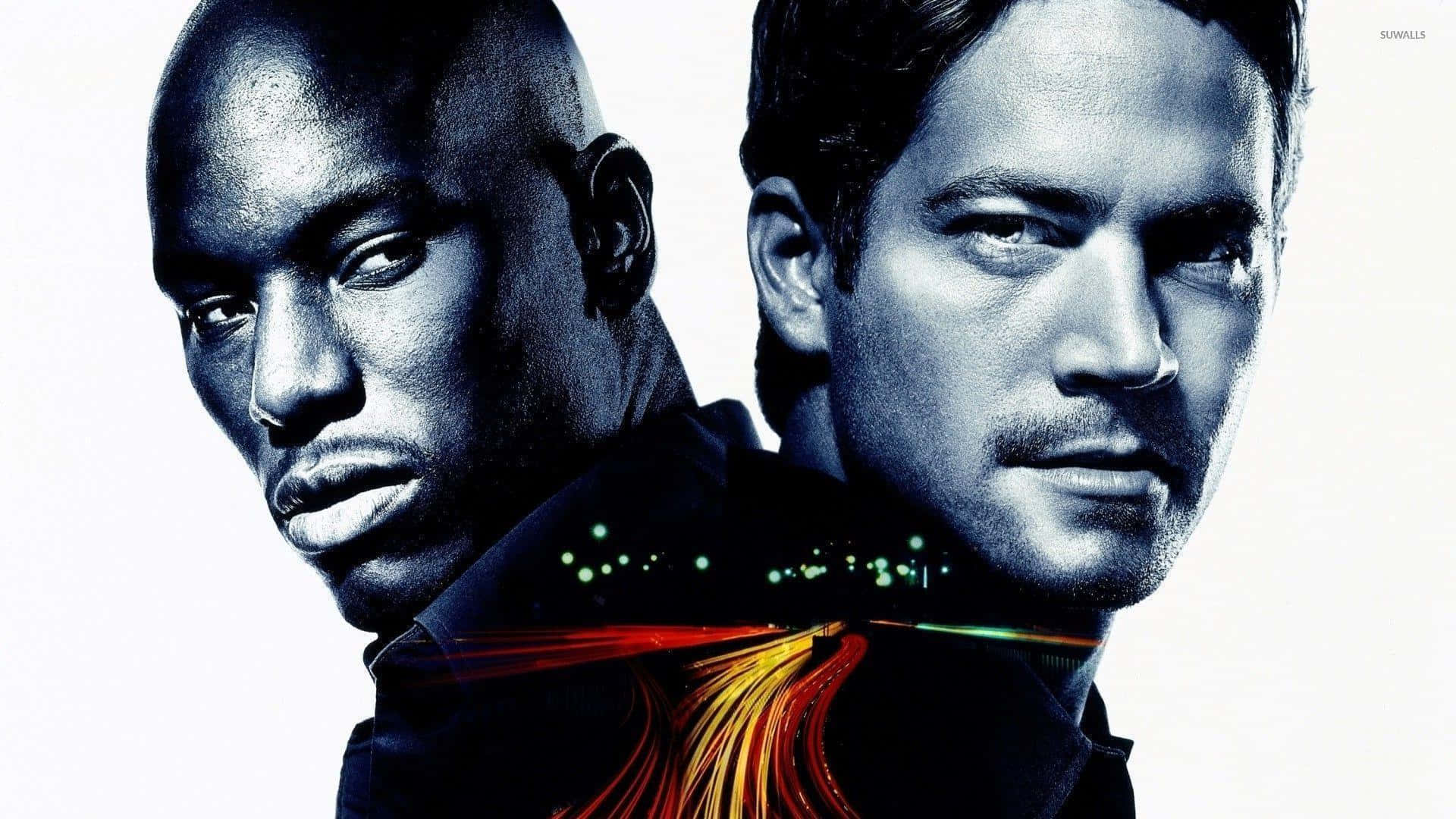 Cool Fast And Furious, neon streaks, white background, Full HD Desktop Wallpaper