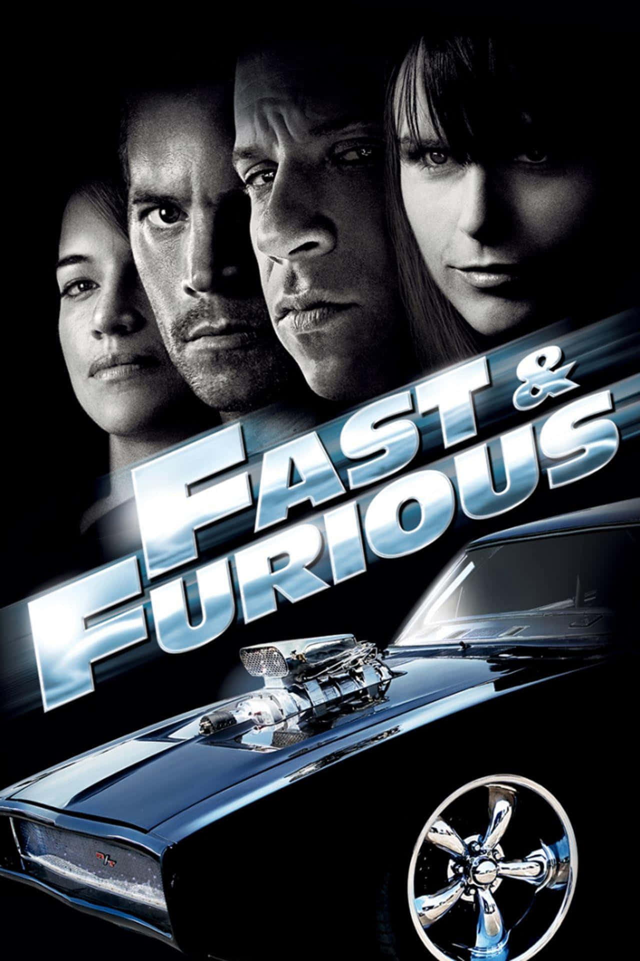 Fast and Furious, movie poster, muscle car, Full HD Phone Wallpaper