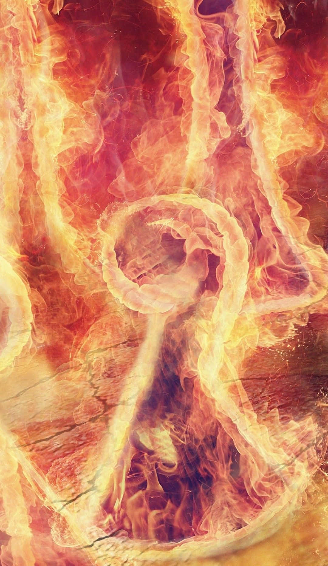 Cool Fire, orange, yellow, HD Phone Wallpaper
