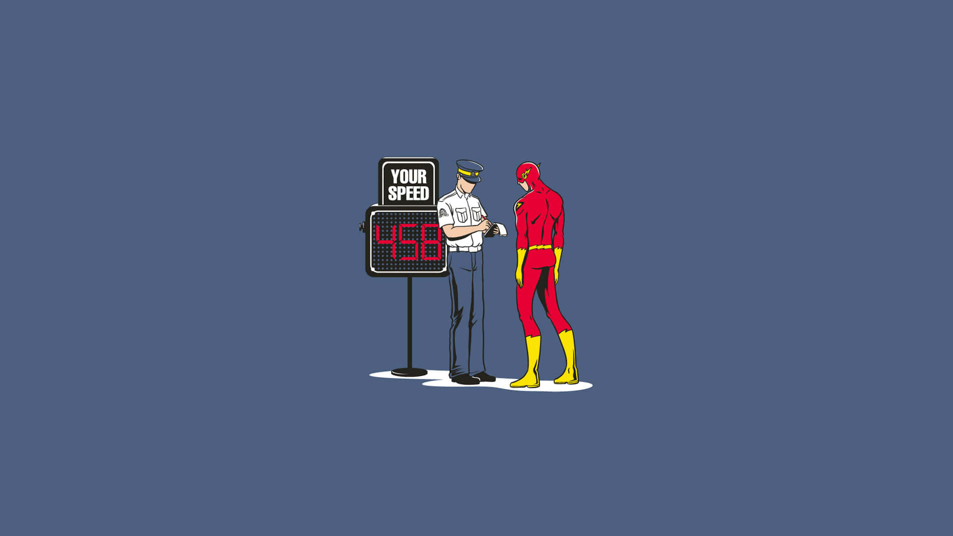 The Flash, digital speed sign, 456, Full HD Desktop Wallpaper