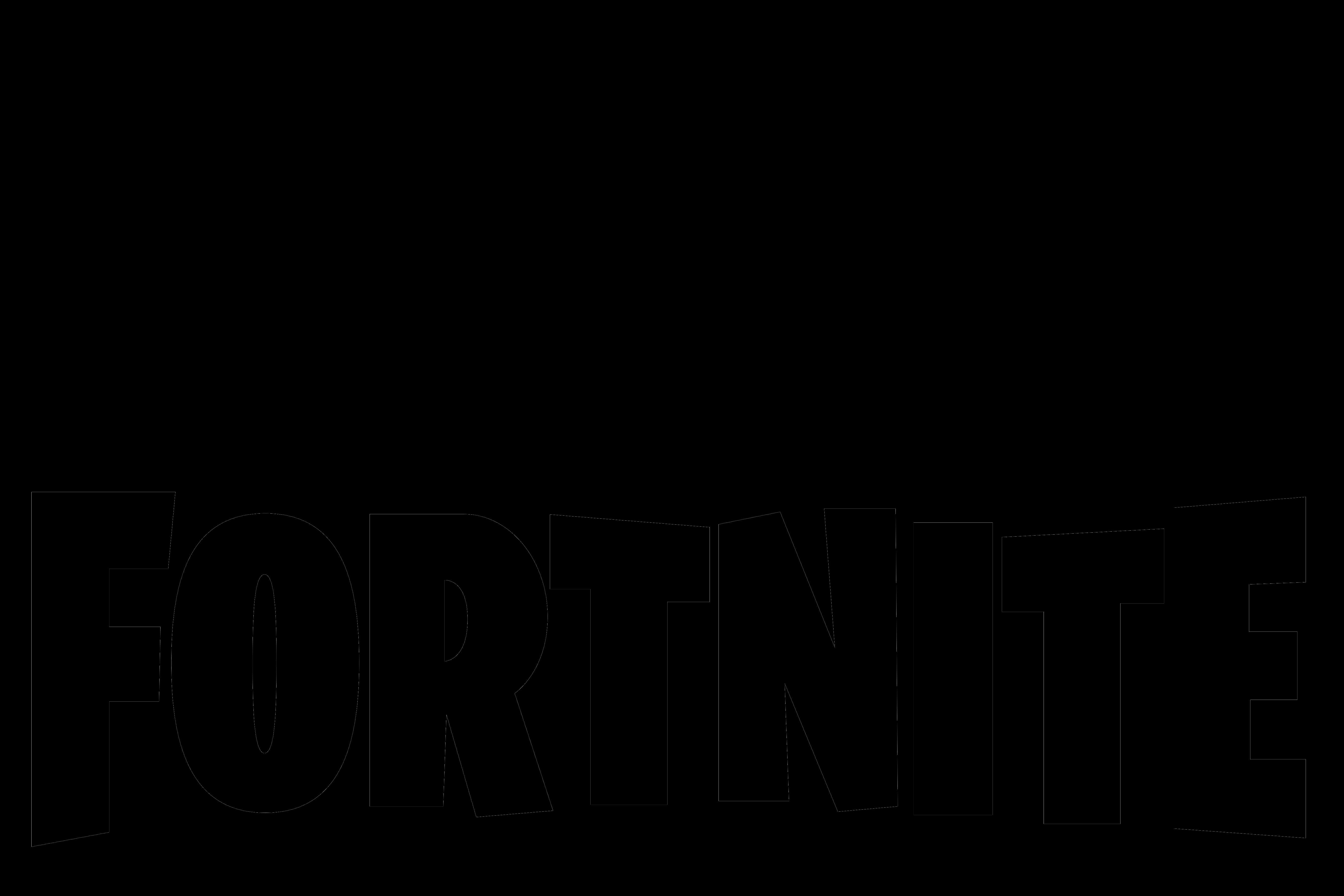 Fortnite, neon, blue background, 5K Desktop Wallpaper