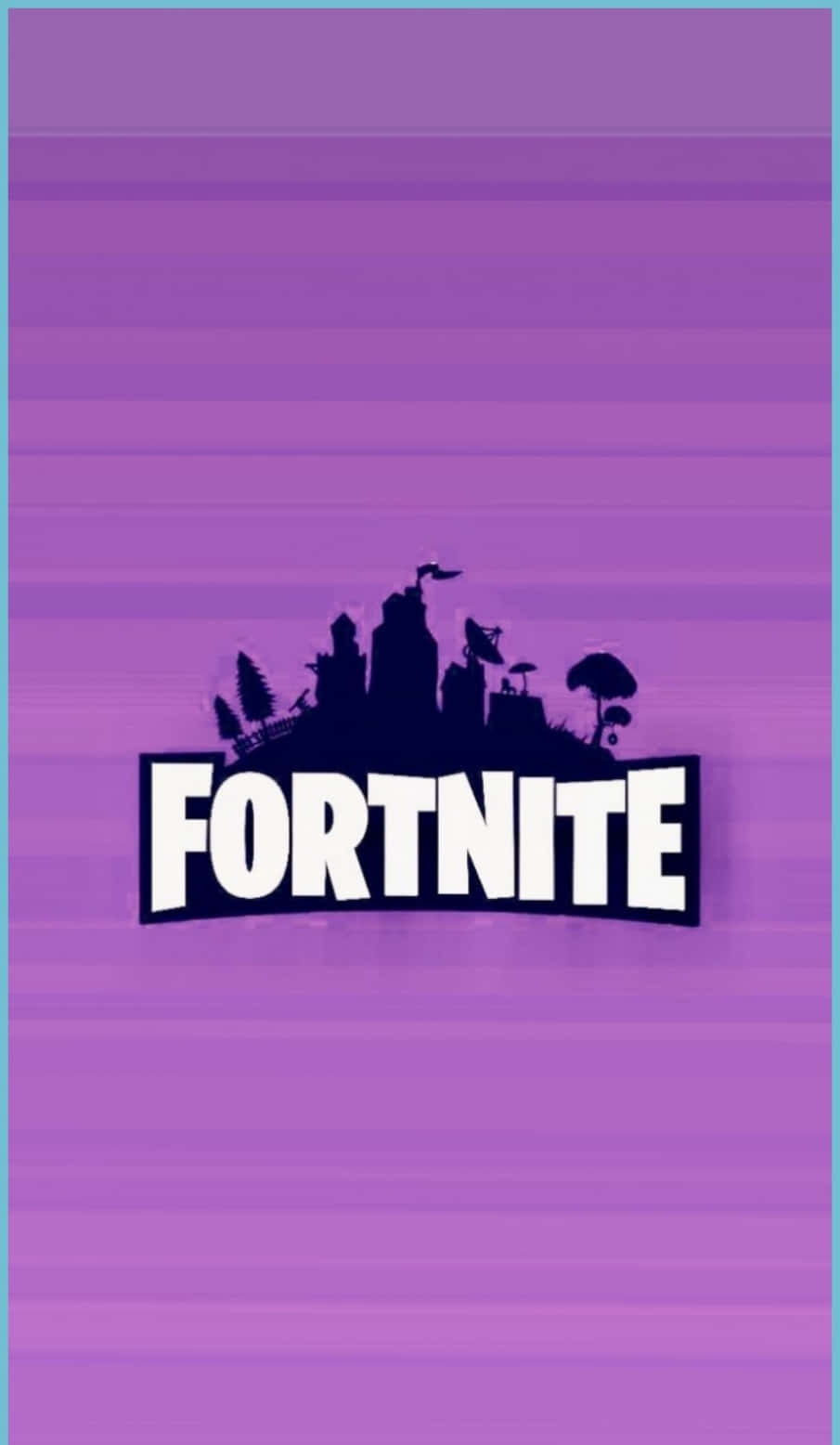 Fortnite, Fortnite logo, white letters, HD Phone Wallpaper