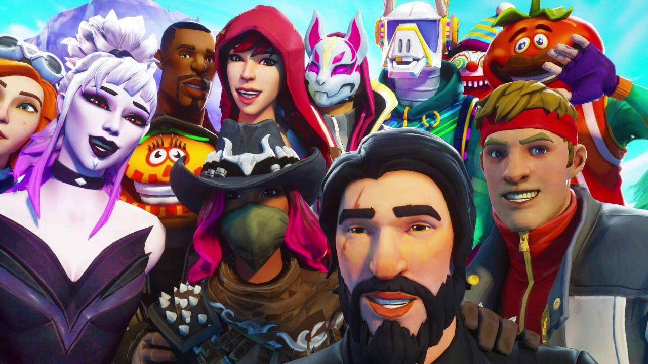 Fortnite, Fortnite characters, unique costumes, HD Desktop Wallpaper