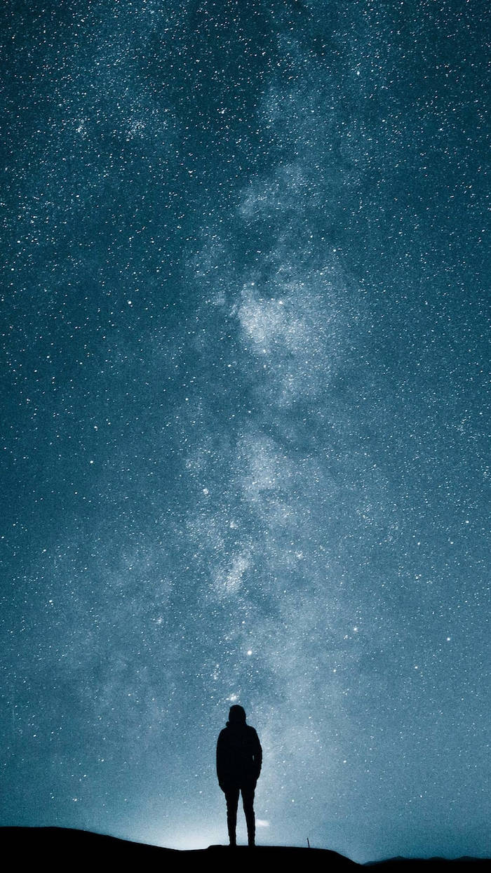 Cool Galaxy, Night Skies, Milky Way, SD Phone Wallpaper