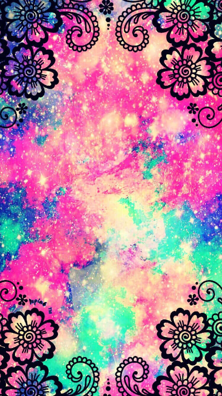galaxy, cosmic nebula, glittering stars, HD Phone Wallpaper