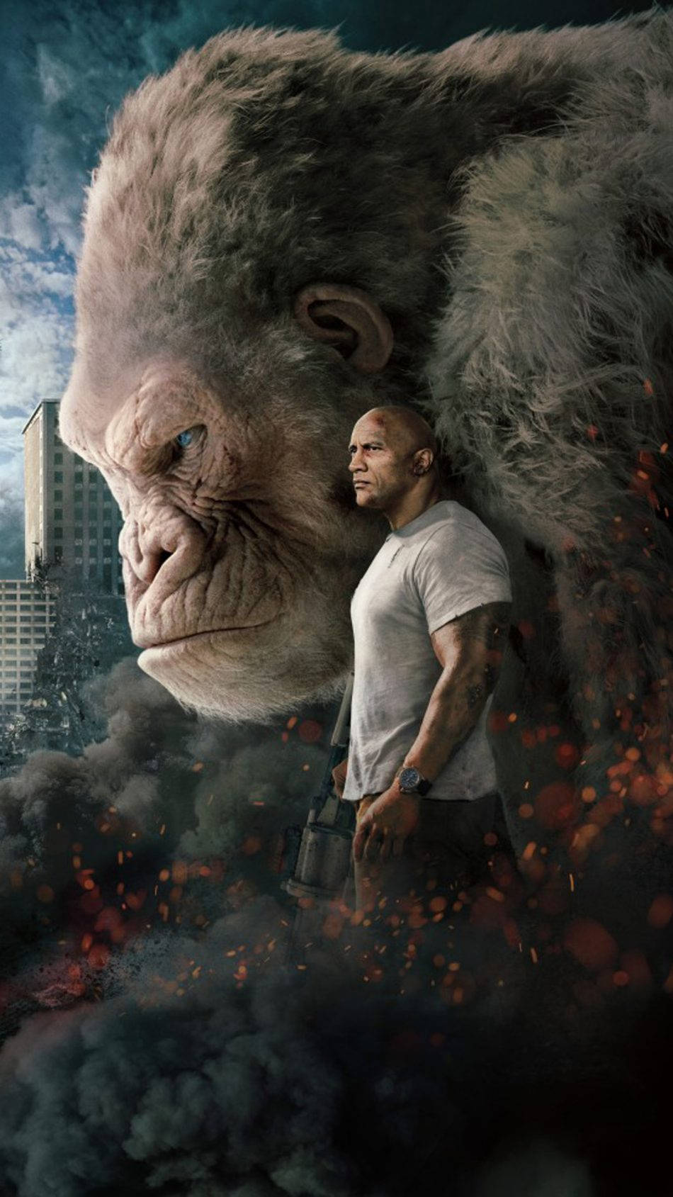 Cool Gorilla, colossal gorilla, smoke, HD Phone Wallpaper