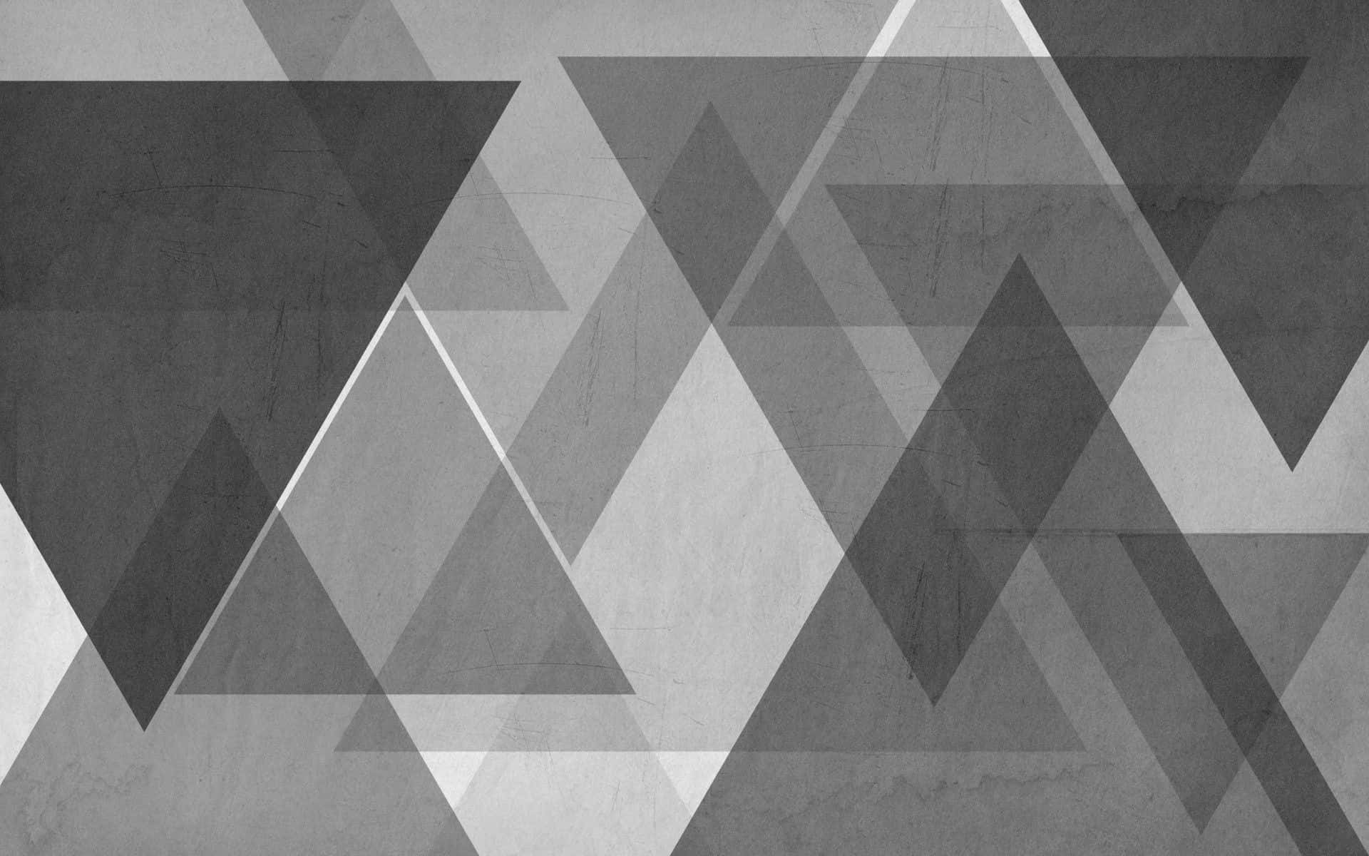 Cool Gray, black and white, abstract pattern, Full HD Desktop Wallpaper