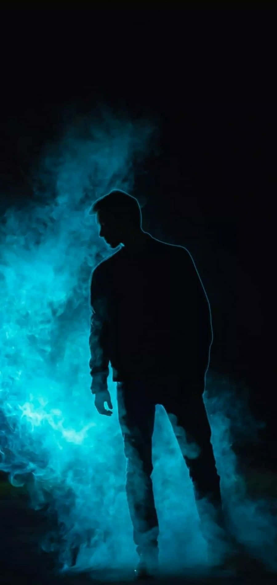Cool Guy, silhouette, man, HD Phone Wallpaper