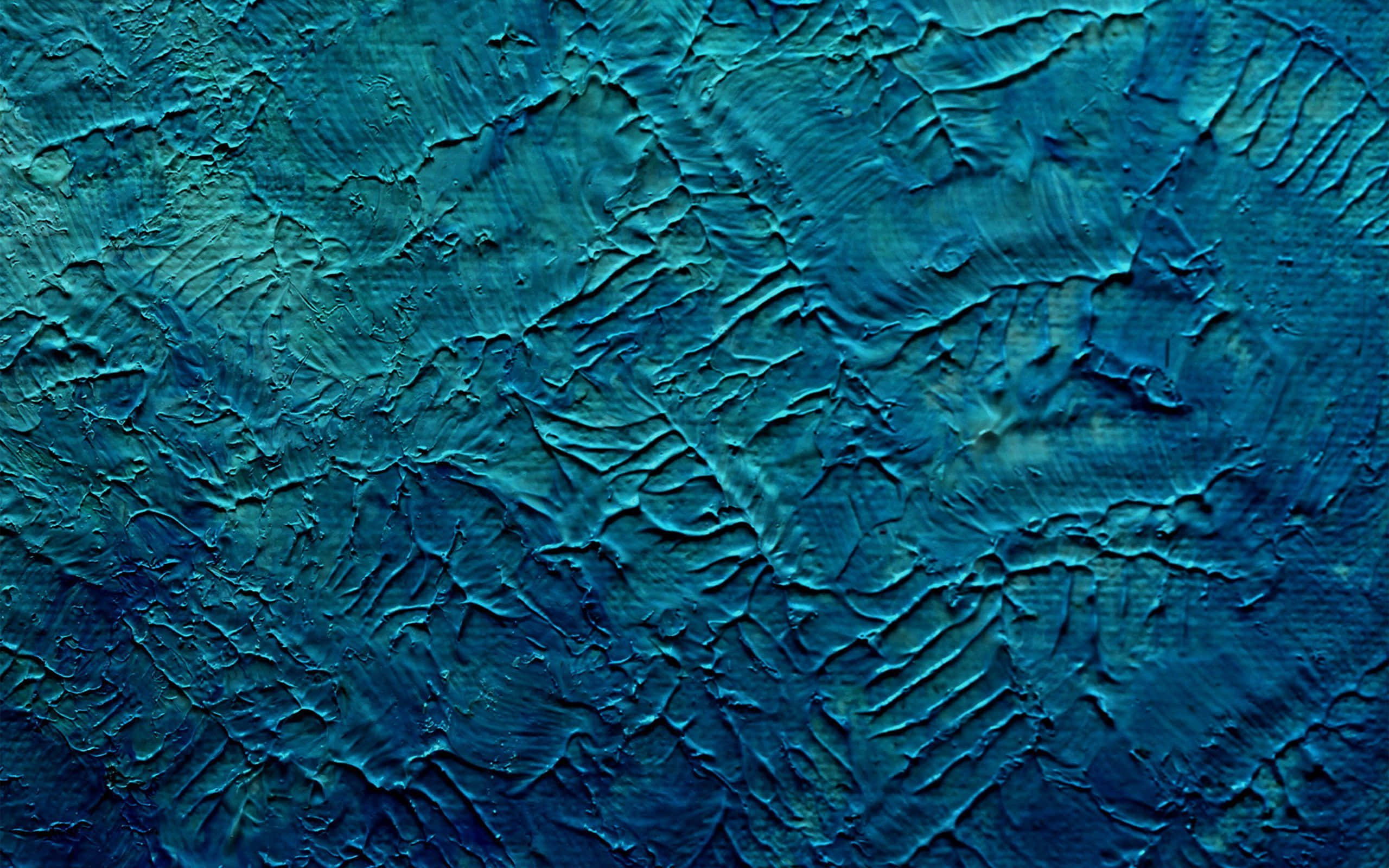iPad Pro, textured blue paint, teal paint, 2K Desktop Wallpaper