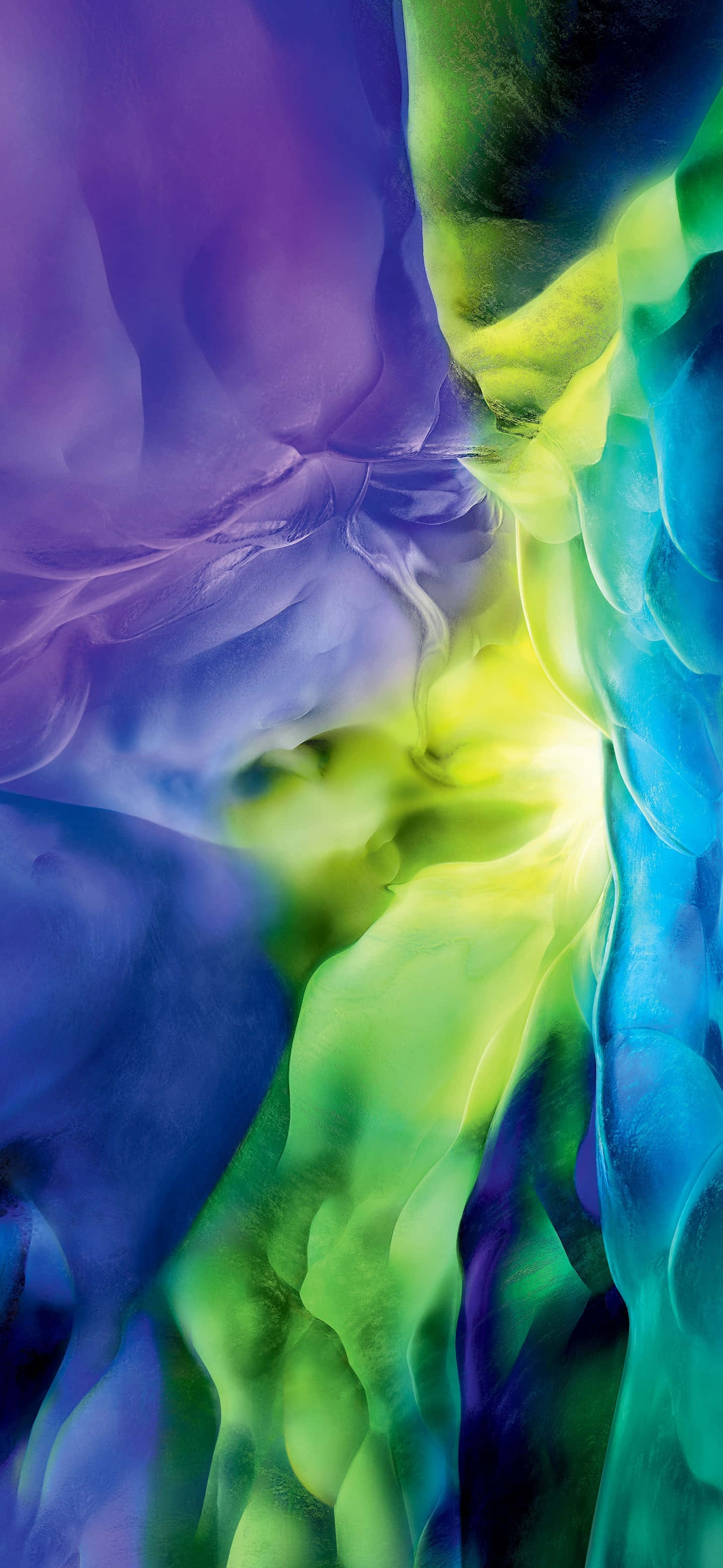 iPad Pro, purple, blue, 2K Phone Wallpaper