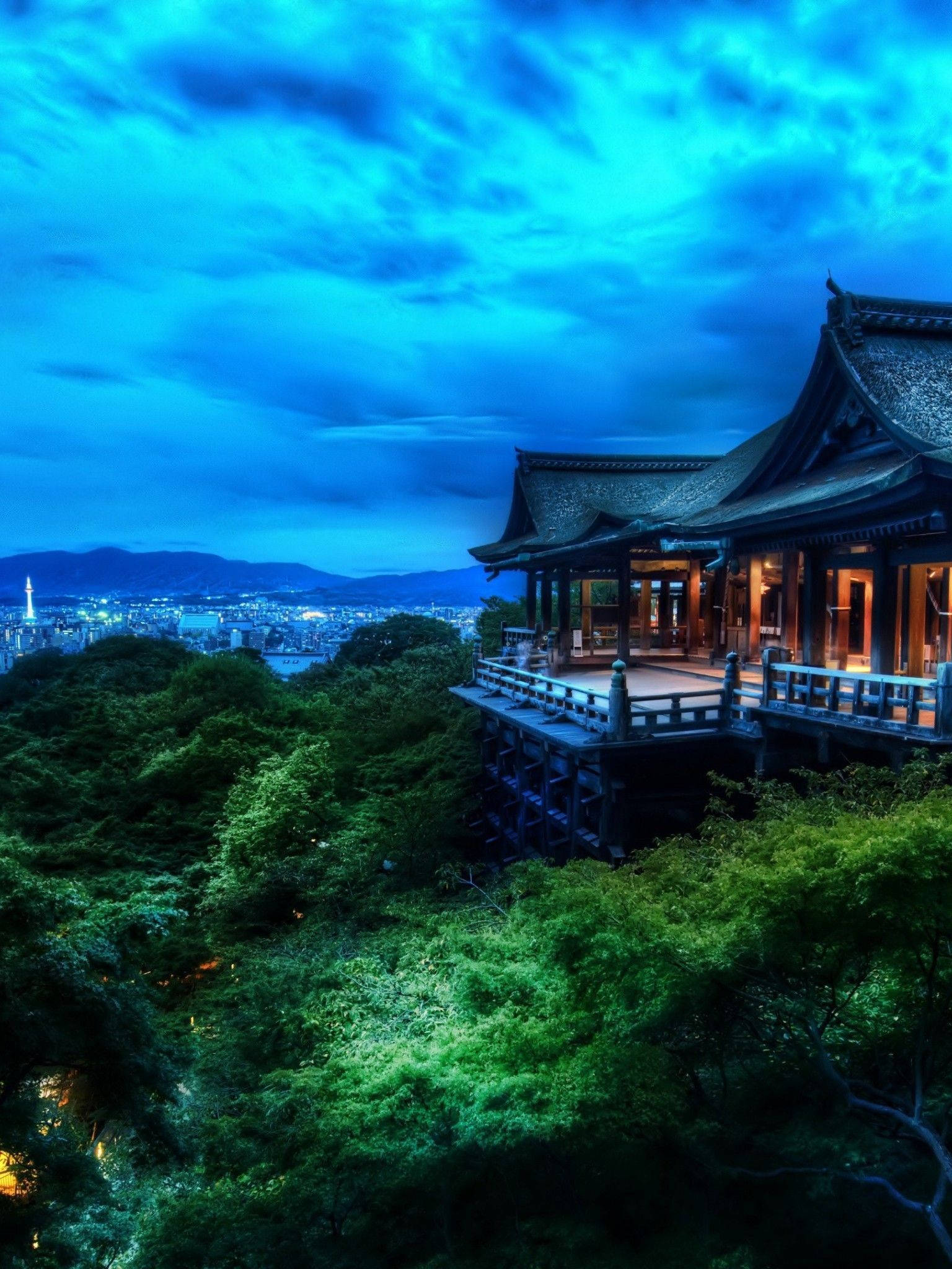 Asian Home, iPad, traditional wooden temple, Full HD Phone Wallpaper