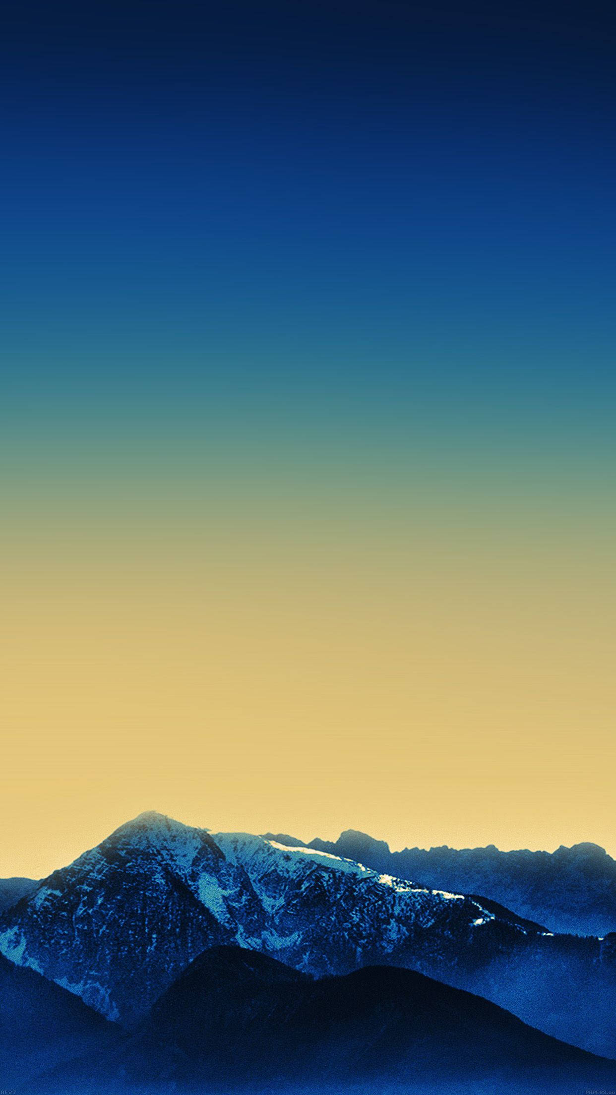 iPad, sunset, deep blue, Full HD Phone Wallpaper