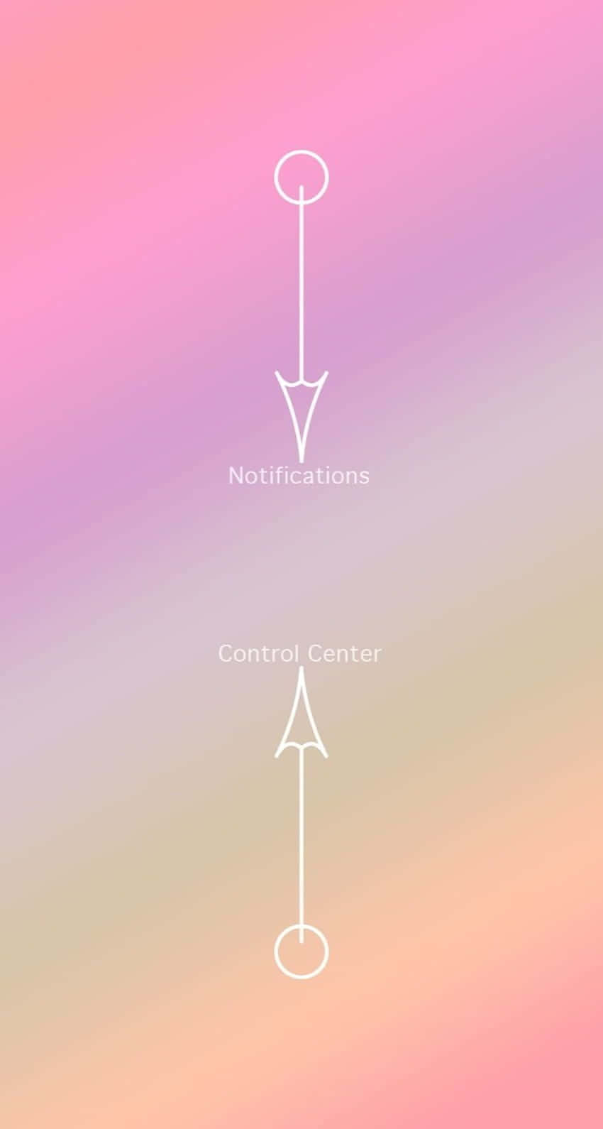 pink, purple, peach, HD Phone Wallpaper