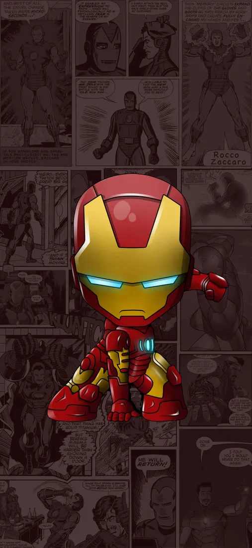 Cool Iron Man iPhone