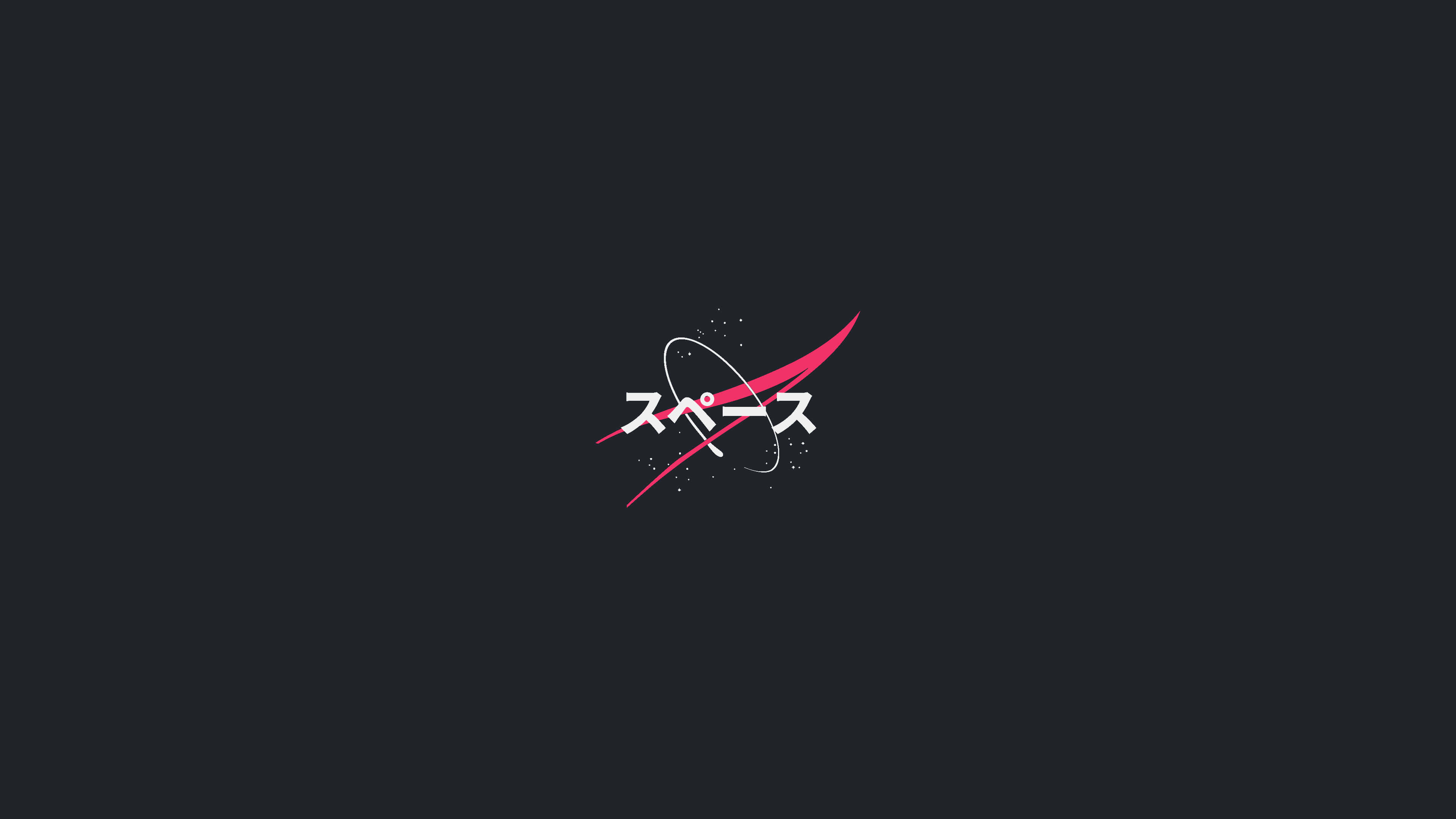 Japanese aesthetic, black, minimalist logo, 4K Desktop Wallpaper