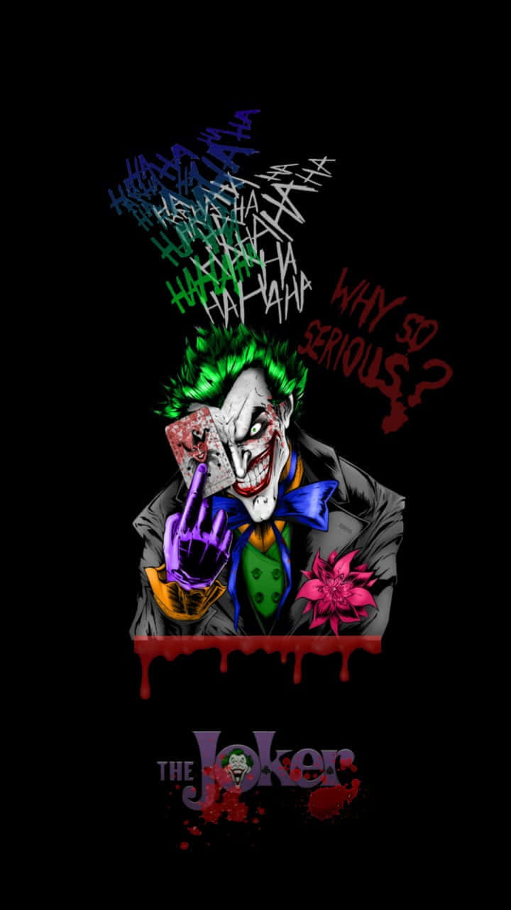 Joker, green hair, purple glove, HD Phone Wallpaper