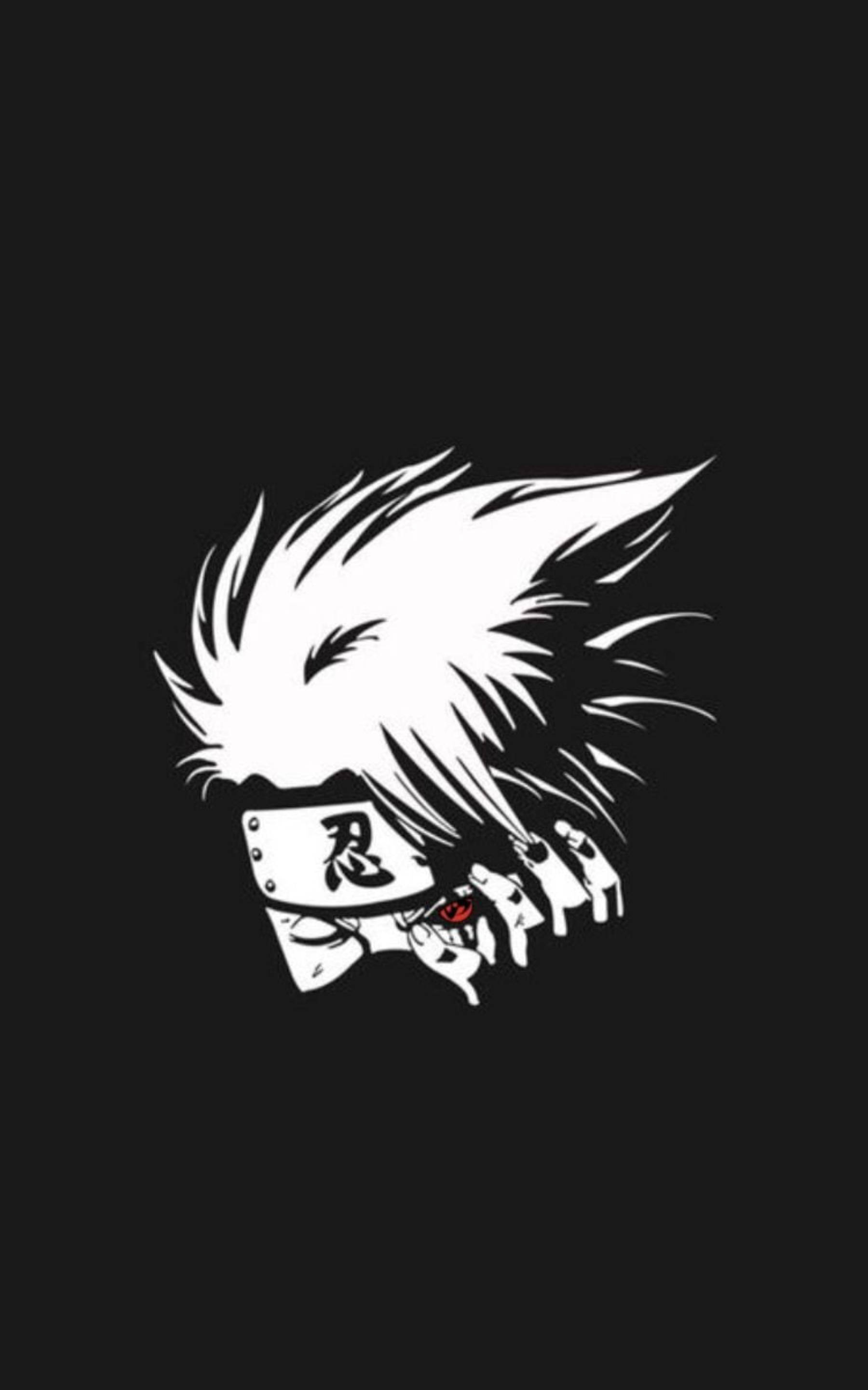 Kakashi, spiky hair, headband, 2K Phone Wallpaper