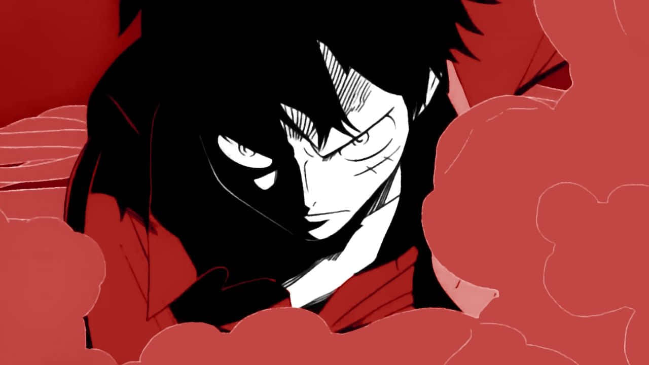Cool Luffy, Luffy, black hair, HD Desktop Wallpaper