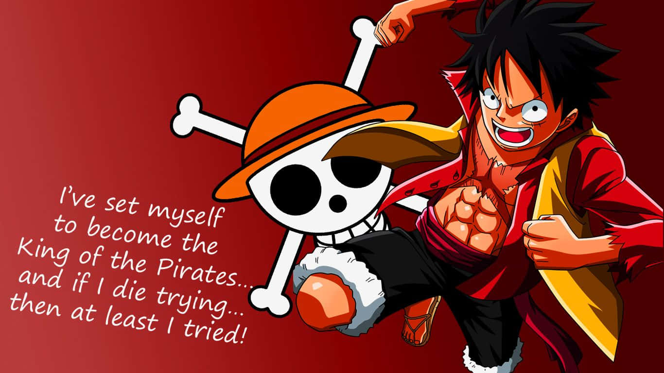 Cool Luffy, Luffy, skull hat, HD Desktop Wallpaper