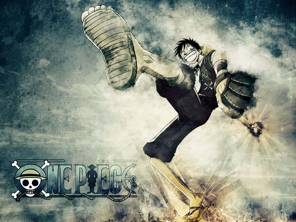 Cool Luffy, Luffy, anime character, SD Desktop Wallpaper