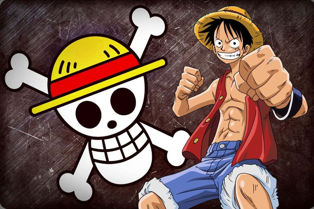 Cool Luffy, Luffy, straw hat, SD Desktop Wallpaper