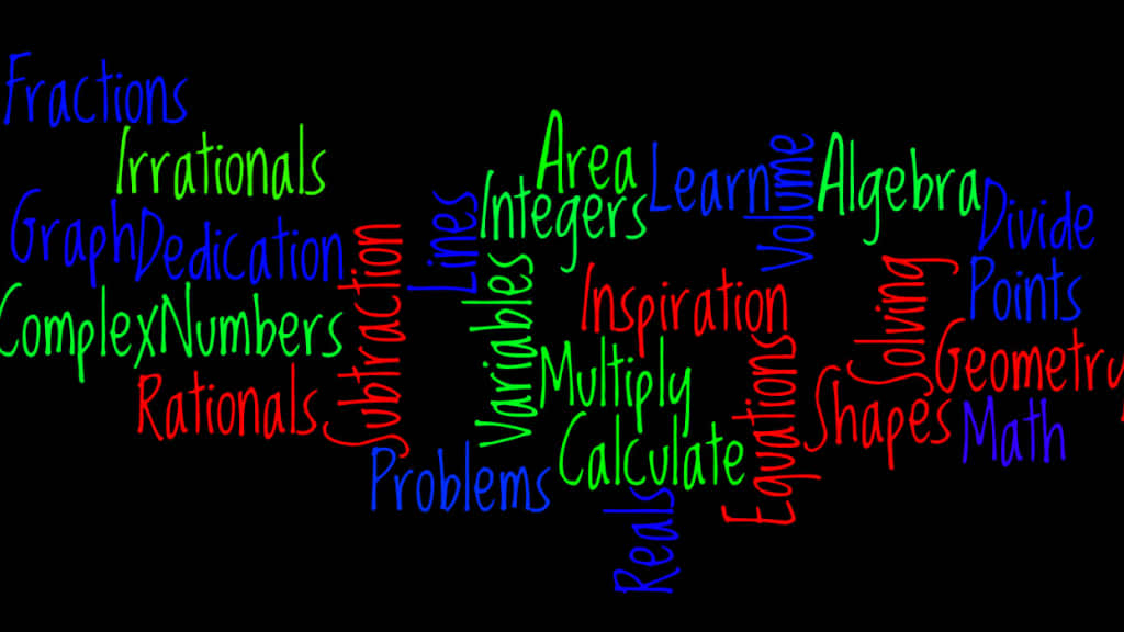 Cool Math, algebra, geometry, SD Desktop Wallpaper