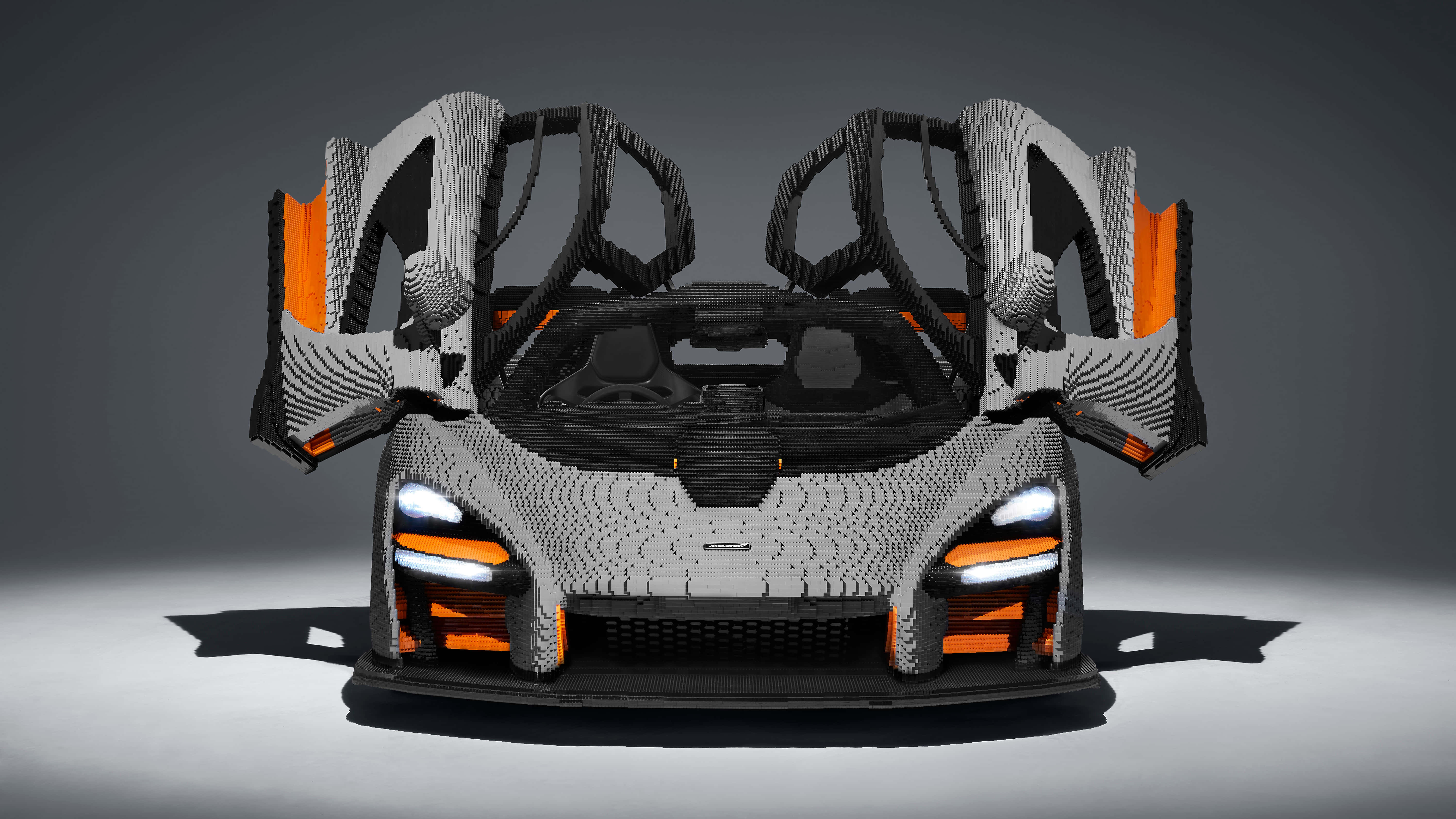 McLaren, 6000, LEGO bricks, 5K Desktop Wallpaper
