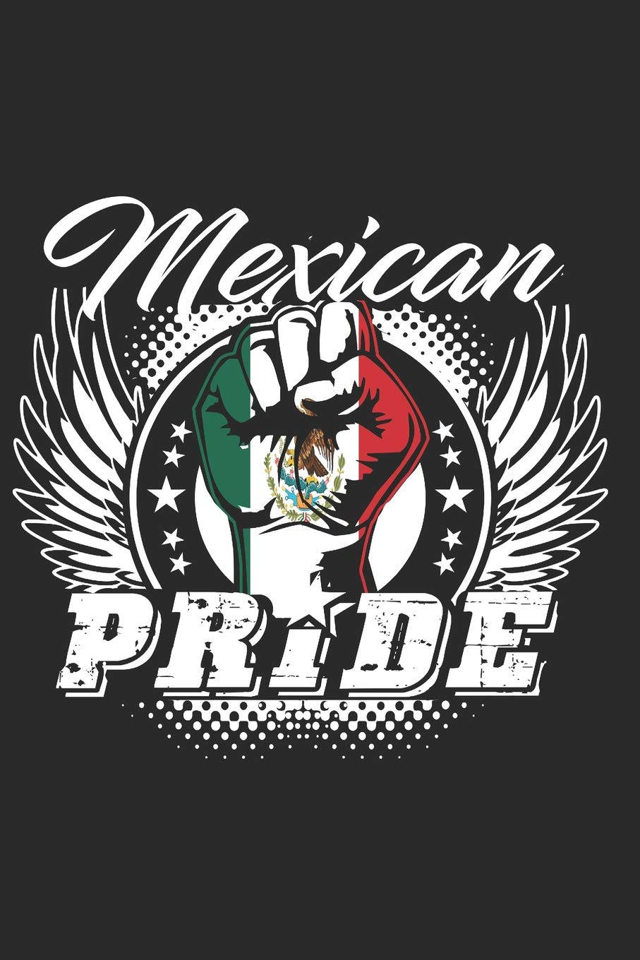 Mexican flag, wings, stars, HD Phone Wallpaper