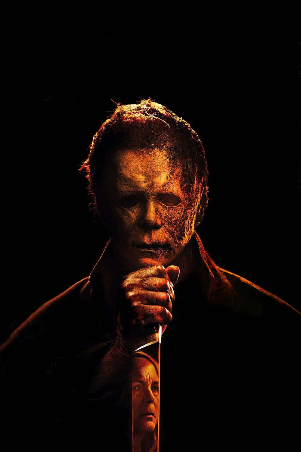Michael Myers, knife, masked figure, HD Phone Wallpaper