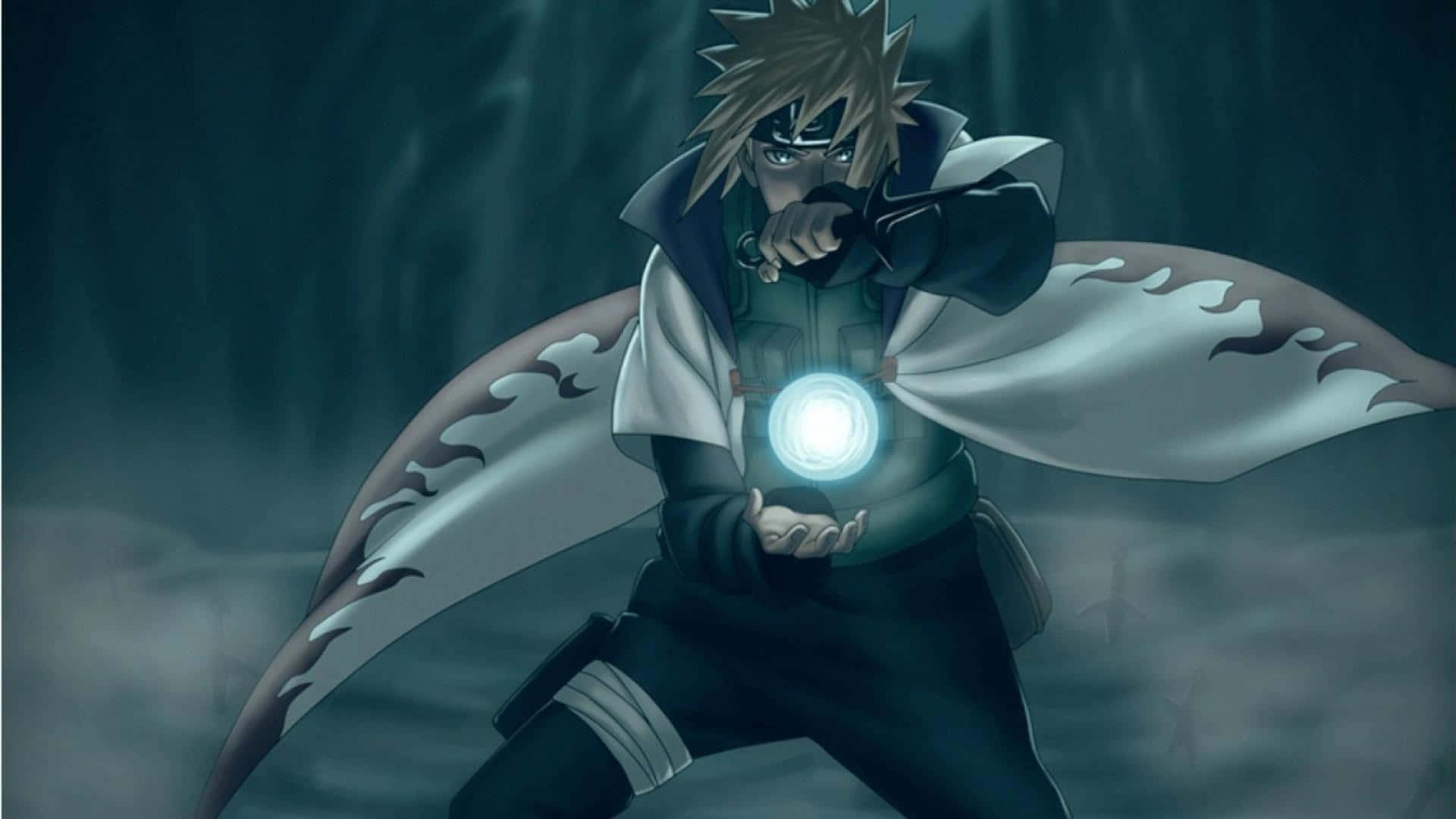 Naruto, spiky blonde hair, glowing chakra, Full HD Desktop Wallpaper