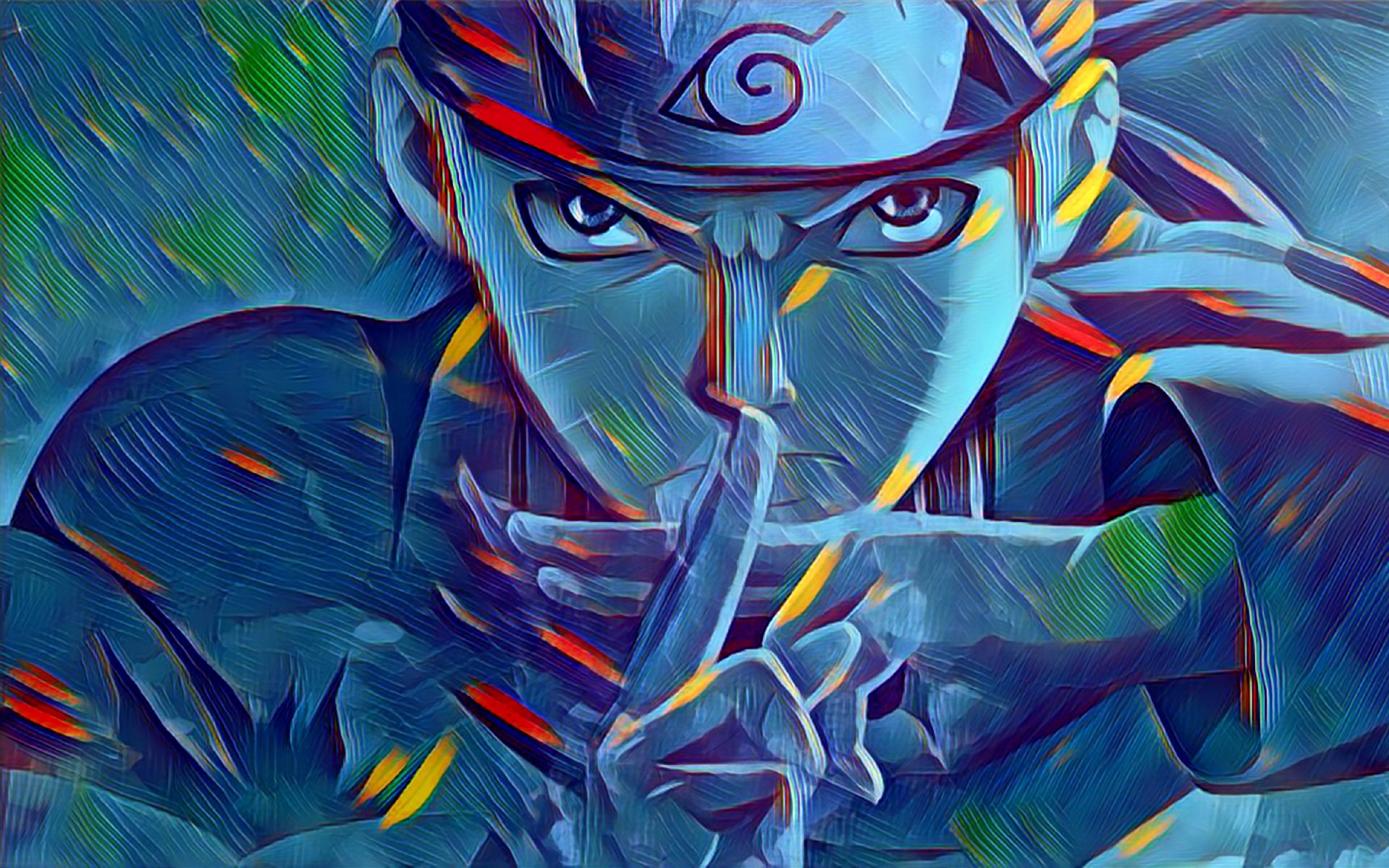 Naruto, anime ninja, headband, 4K Desktop Wallpaper