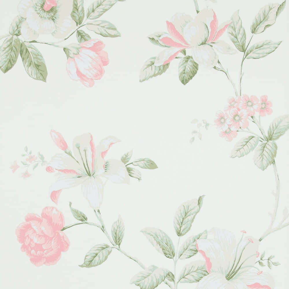 breeze 1000, pale mint, soft pink, SD Desktop Wallpaper