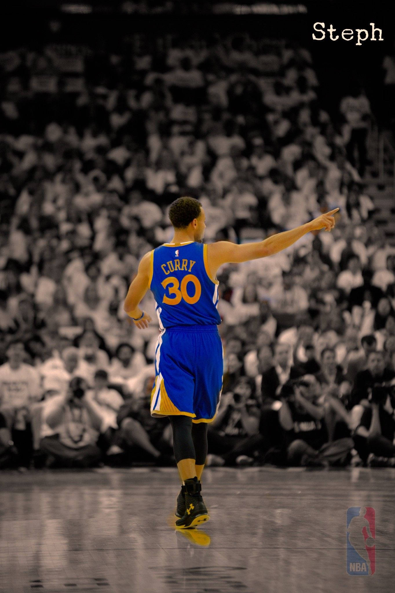 NBA, Warrior, blue jersey, Full HD Phone Wallpaper