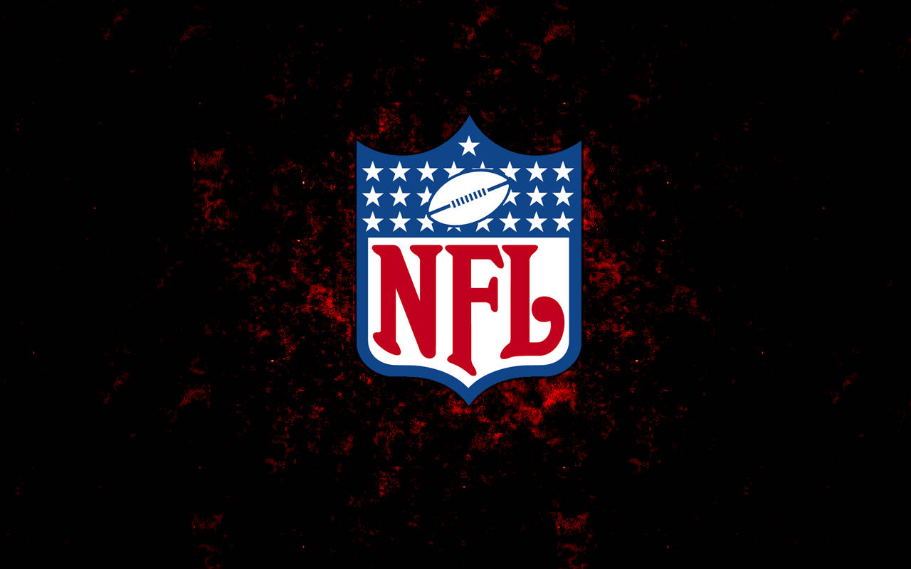 NFL, red, black, HD Desktop Wallpaper