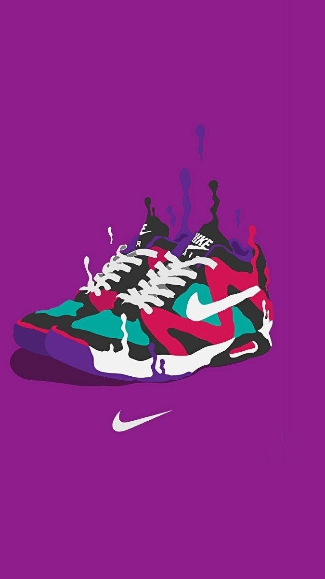 Nike, Cool Nike Shoe, vibrant, Full HD Phone Wallpaper