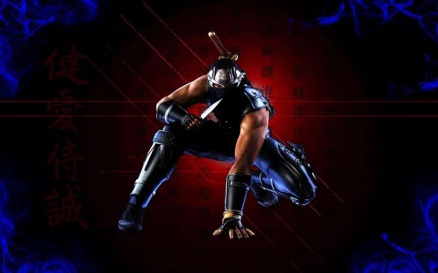 Cool Ninja, black armor, blade, HD Desktop Wallpaper