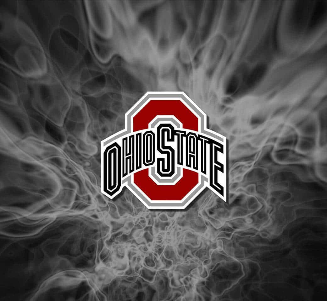 Ohio State, red and white, Ohio State logo, SD Desktop Wallpaper
