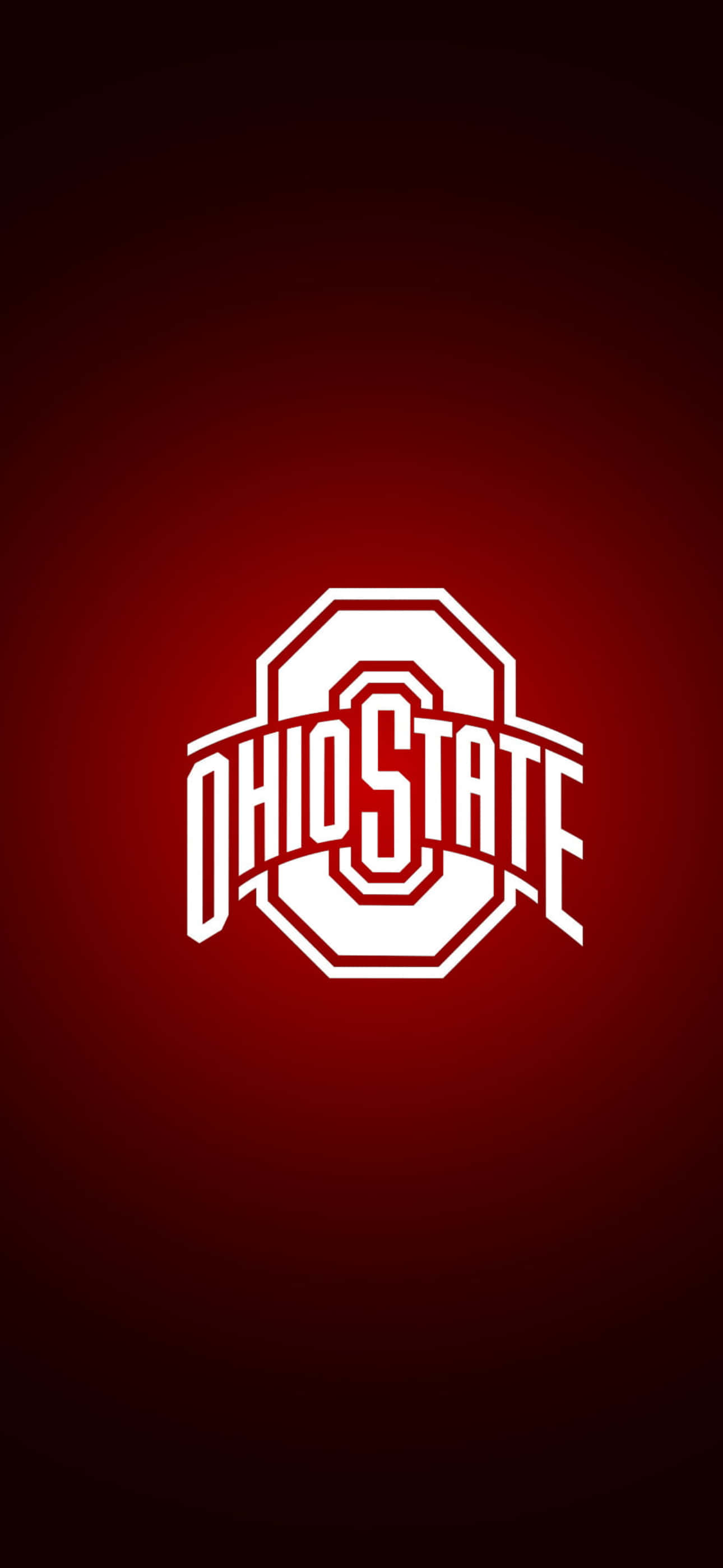 Ohio State, iPhone, white Ohio State logo, 2K Phone Wallpaper