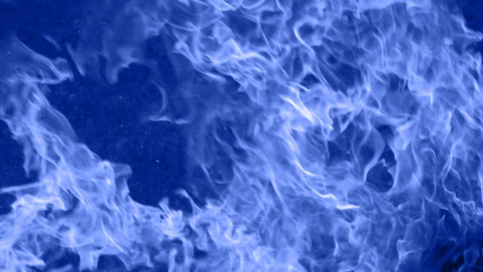 blue violet, abstract flame, deep indigo backdrop, HD Desktop Wallpaper