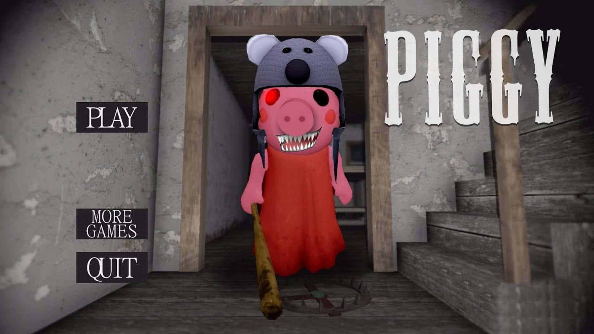 Cool Piggy, pink pig, grey helmet, Full HD Desktop Wallpaper