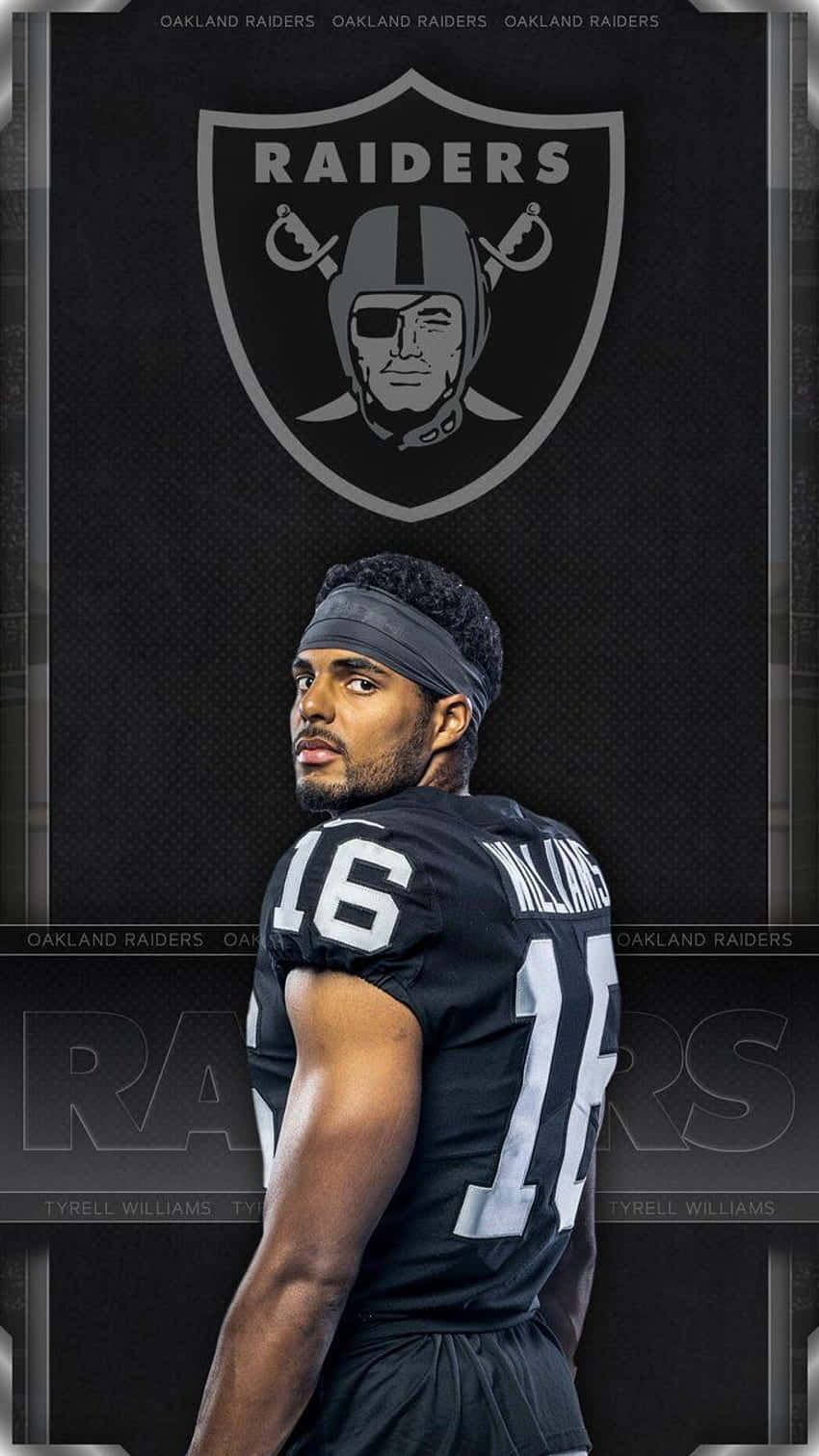 Raiders, black Raiders jersey, number 16, HD Phone Wallpaper