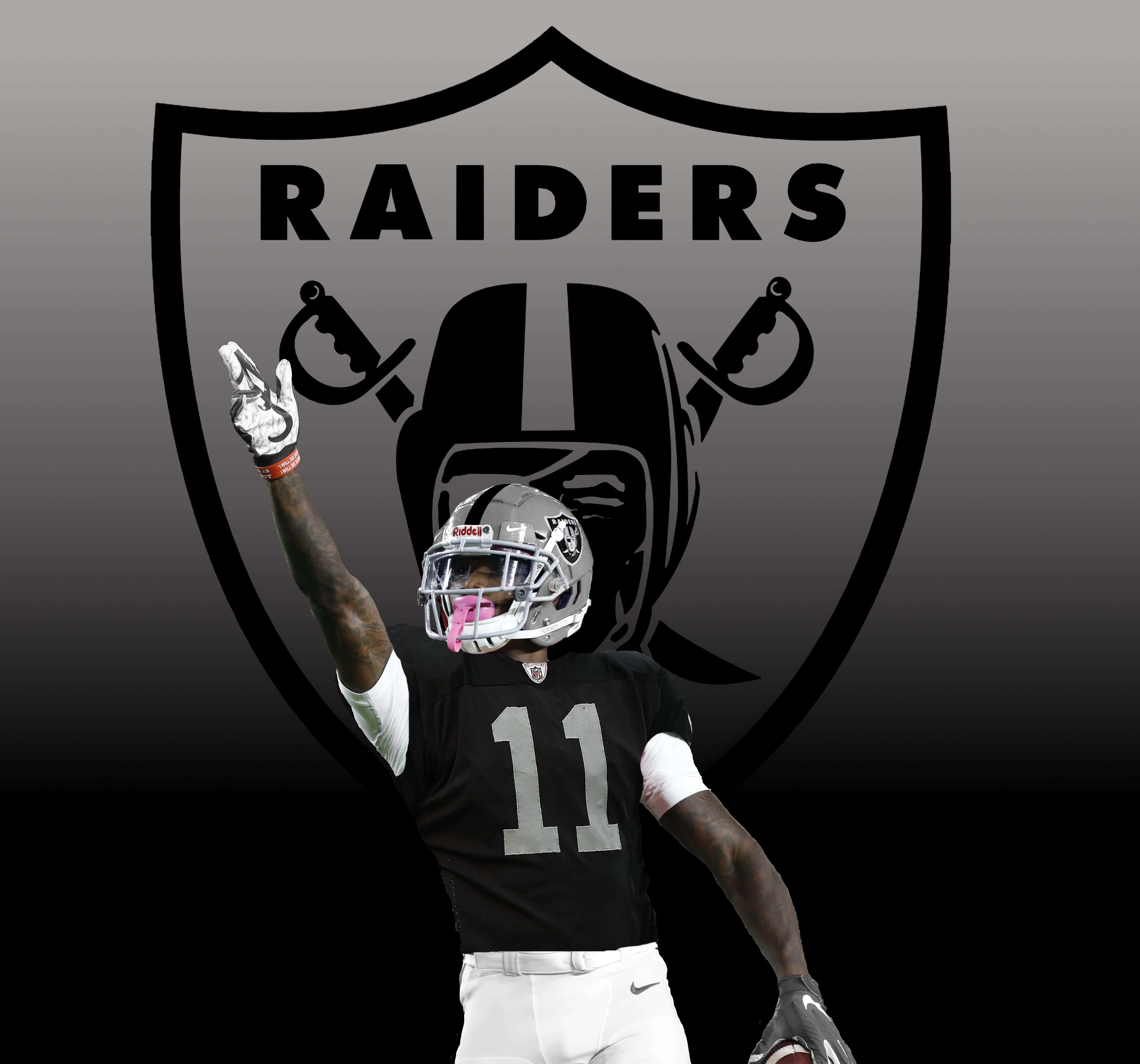Raiders, football player, Raiders uniform, 4K Desktop Wallpaper