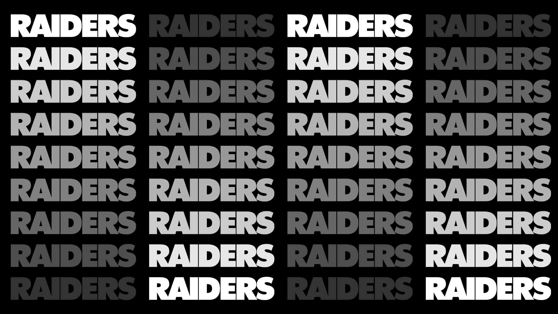 RAIDERS, black, white, Full HD Desktop Wallpaper