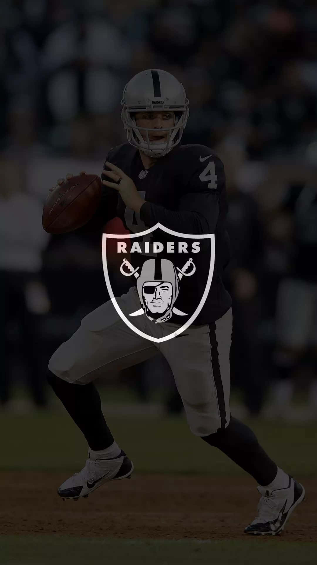 Raiders, quarterback, stadium lights, Full HD Phone Wallpaper