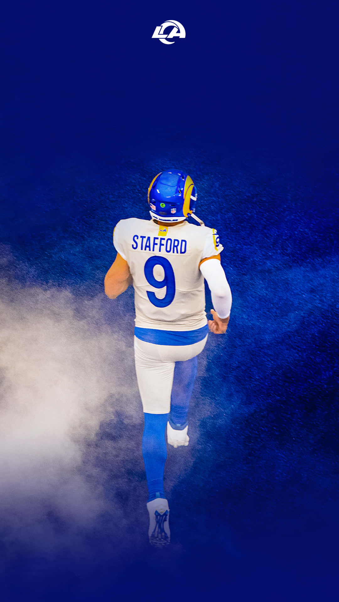 Cool Rams, white jersey, blue number 9, Full HD Phone Wallpaper
