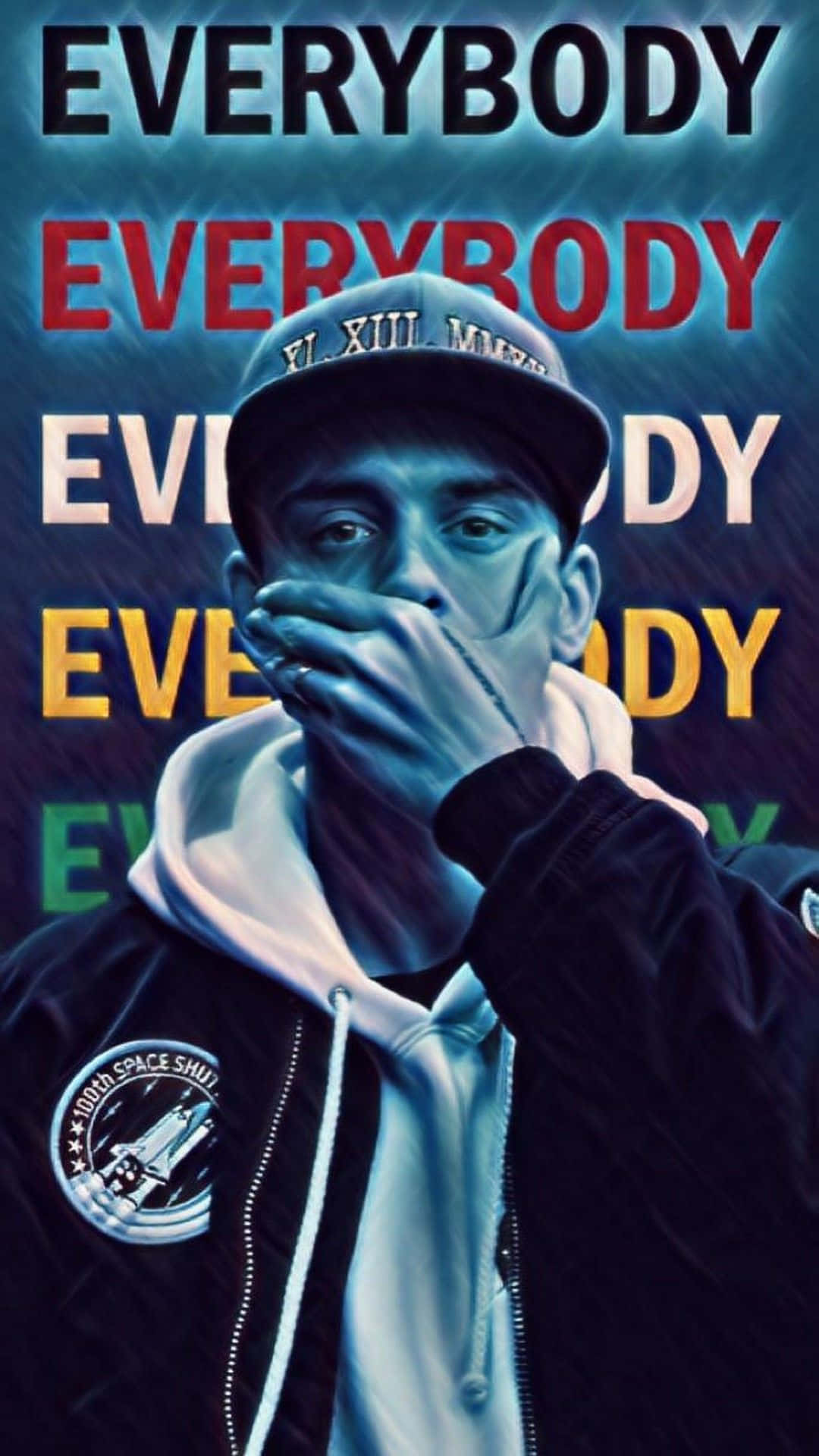 Cool Rapper, EVERYBODY, cap, Full HD Phone Wallpaper