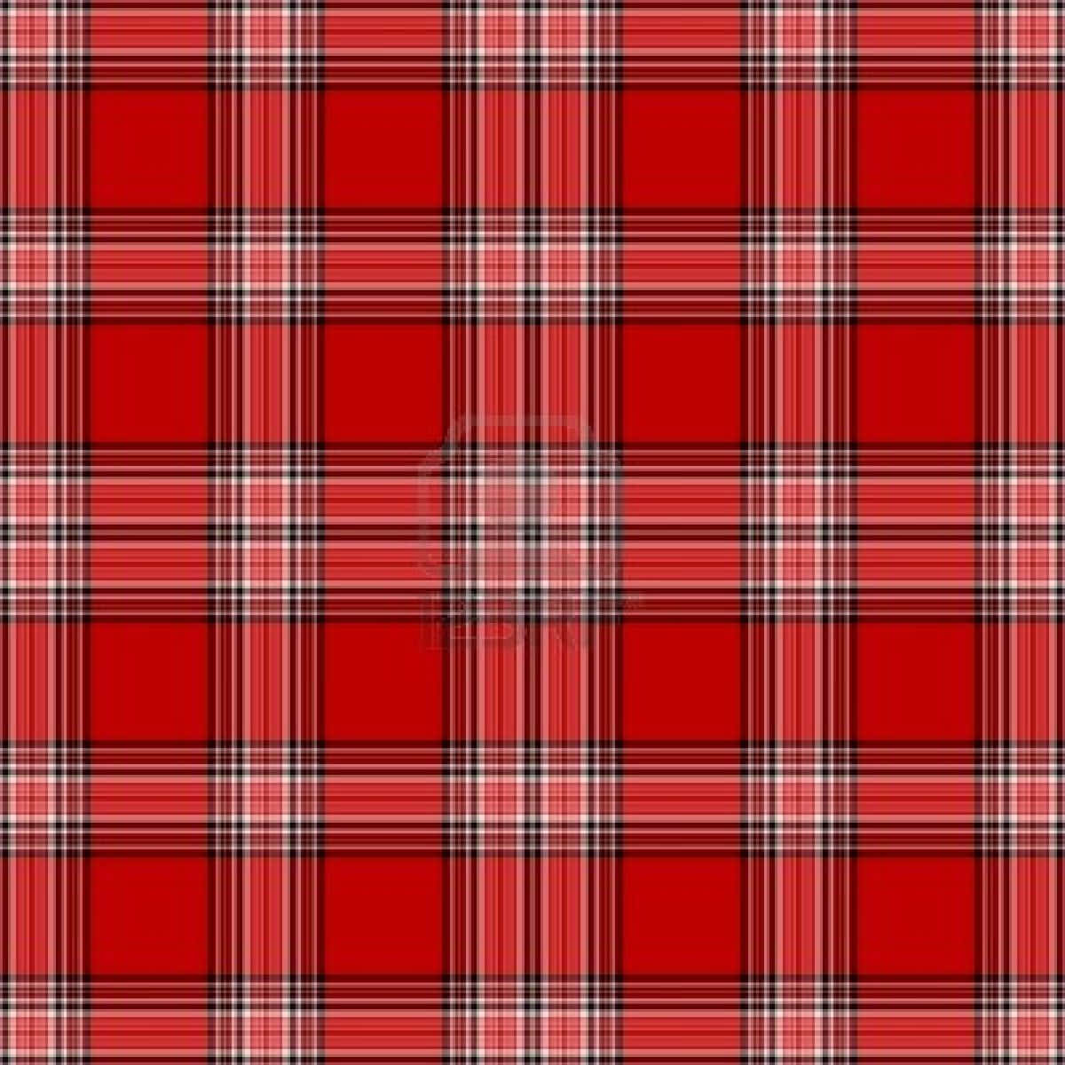 red plaid pattern, black and white lines, bold geometric textile design, SD Desktop Wallpaper