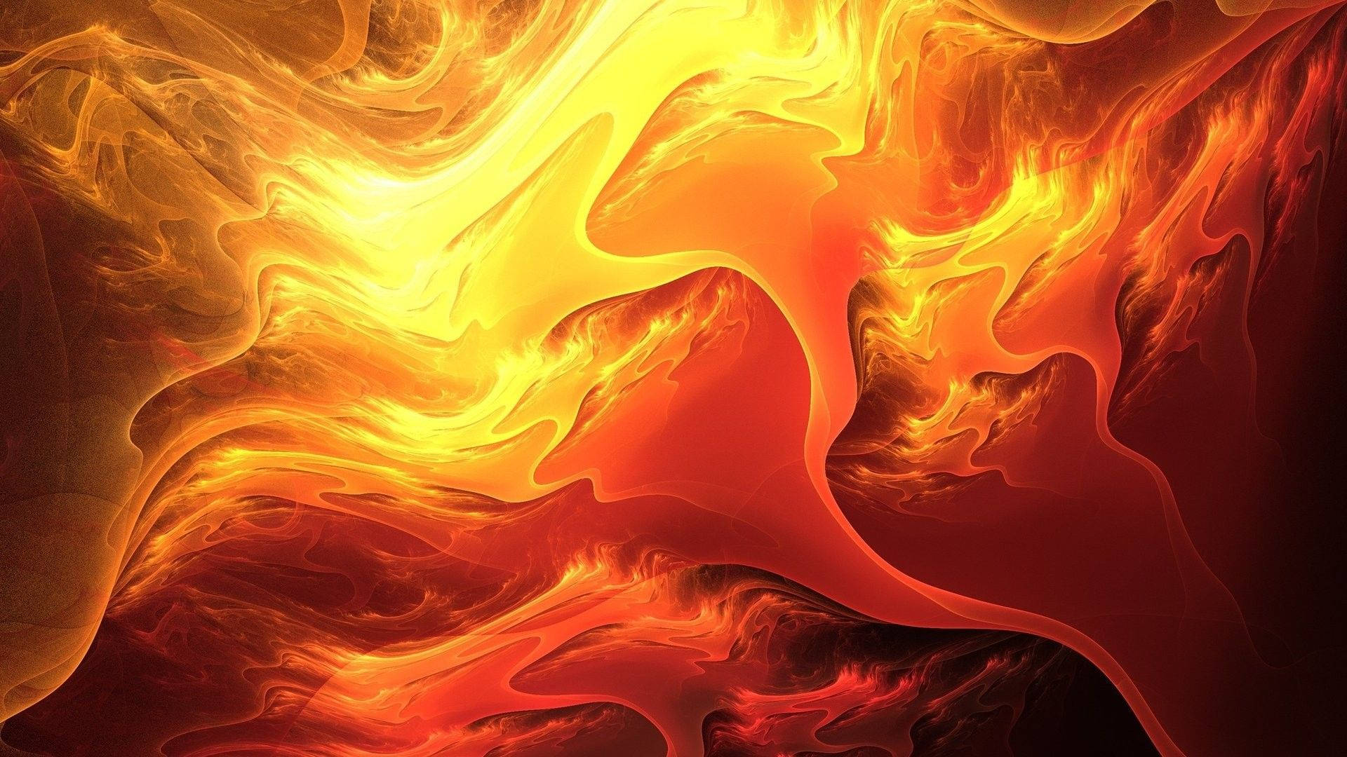 blazing yellow, cool red, marble, Full HD Desktop Wallpaper